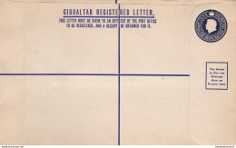 GIBILTERRA, GIBRALTAR, REGISTERED LETTER Queen Elizabeth 1sh. NUOVA/NEW - Andere & Zonder Classificatie