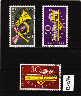 13XX/96  SCHWEIZ 1949  MICHL  519/21 Used / Gestempelt 10 % KATALOG ZÄHNUNG Und STEMPEL Siehe ABBILDUNG - Oblitérés