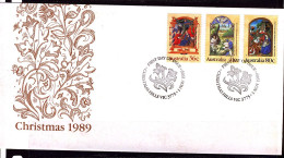 Australia 1989 Christmas APM21750 First Day Cover - Brieven En Documenten