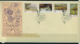 Australia 1989 Impressionist Painters APM21500 First Day Cover - Brieven En Documenten