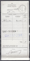 Postzendingen Van St Truiden 1 Met Langstempel Sint Truiden 1 - Linear Postmarks