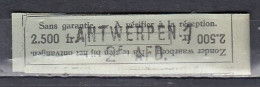 Fragment Met Langstempel Antwerpen 1 2E AFD - Langstempel