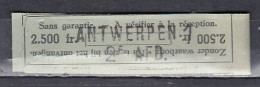 Fragment Met Langstempel Antwerpen 1 2E AFD - Sello Lineal