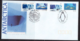 Australia 1990 AAT Co-op With USSR Both APM22330 First Day Cover - Briefe U. Dokumente