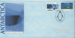 Australia 1990 AAT Co-op With USSR Both APM22330 First Day Cover - Lettres & Documents