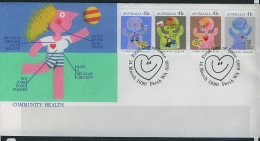 Australia 1990 Community Health APM22030 First Day Cover - Briefe U. Dokumente