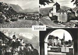 72300010 Vaduz Fuerstentum Liechtenstein Mit Schloss Falknis  Vaduz - Liechtenstein