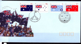 Australia 1991 Australia Day Flags APM22911 First Day Cover - Cartas & Documentos