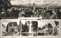 72297490 Kaufbeuren Total Rathaus Jordananlagen Und Weberhaus Kaufbeuren - Kaufbeuren