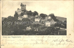 72297476 Pappenheim Mittelfranken Burgruine Pappenheim Pappenheim - Pappenheim