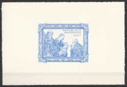 Rwanda - Noël 1974 - Epreuve Du N°608A "Adoration Des Mages" Par Joos Van Clève - Andere & Zonder Classificatie