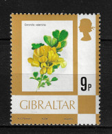 Gibraltar 1978 MiNr. 356 II Plants Flora Coronilla Valentina, The Shrubby Scorpion-vetch, Scorpion Vetch 1v MNH** 1.50 € - Gibraltar
