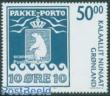 Greenland 2005 Pakke-Porto Stamp 1v, Mint NH, Nature - Bears - Stamps On Stamps - Ungebraucht