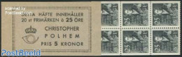 Sweden 1951 Christopher Polhem Booklet, Mint NH, Stamp Booklets - Nuovi