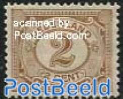 Netherlands 1899 2c, Stamp Out Of Set, Unused (hinged) - Neufs