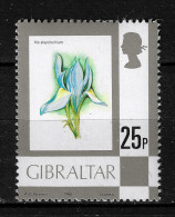 Gibraltar 1981 MiNr. 360 II Plants Flora Flowers Dwarf Iris (Iris Sisyrinchium) 1v MNH** 8.00 € - Gibraltar