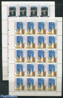 San Marino 1991 Europa, Space Exploration 2 M/ss, Mint NH, History - Transport - Europa (cept) - Space Exploration - Neufs