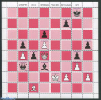 St. Maarten 2013 Chess, Spassky-Fischer 1972 17v M/s, Mint NH, Sport - Chess - Schaken