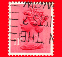 GB  UK GRAN BRETAGNA - Usato - 1976 - Regina Elisabetta II - Decimal Machin - 11 P - Machin-Ausgaben