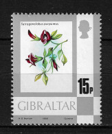 Gibraltar 1980 MiNr. 415 Plants Flora Flowers Asparagus-pea (Tetragonolobus Purpureus) 1v MNH** 1.50€ - Gibraltar