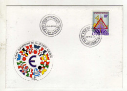 Enveloppe 1er Jour LUXEMBOURG Oblitération 1000 LUXEMBOURG 15/09/1986 - FDC