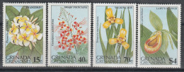 GRENADINES - N°511/4 ** (1984) Fleurs - Grenade (1974-...)