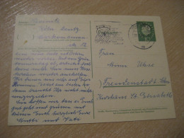 KOLN 1961 To Freudenstadt Owl Hibou Cancel Postal Stationery Card GERMANY Chouette - Hiboux & Chouettes