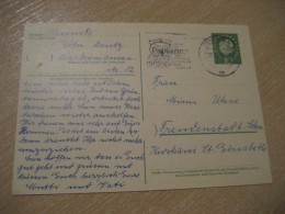 KOLN 1961 To Freudenstadt Owl Hibou Cancel Postal Stationery Card GERMANY Chouette - Owls