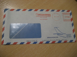 WIEN 1994 Minerva Owl Hibou Meter Mail Cancel Cover AUSTRIA Chouette - Búhos, Lechuza