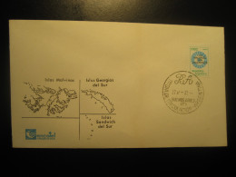 BUENOS AIRES 1982 Malvinas Falkland Islands South Georgia Sandwich Cover ARGENTINA Pole Polar Antarctique Antarctic - Sonstige & Ohne Zuordnung