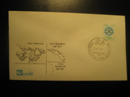 BUENOS AIRES 1982 Malvinas Falkland Islands South Georgia Sandwich Cancel Cover ARGENTINA Polar Antarctique Antarctic - Cartas & Documentos