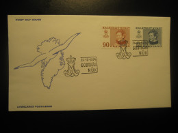 NUK Nuuk 1974 Arctic FDC Cancel Cover GREENLAND Pole Polar Arctics Arctique - Autres & Non Classés