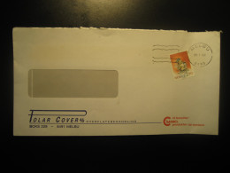 MELBU 1989 Cancel Polar Cover Cover NORWAY Pole Polar Arctic Antarctic - Other & Unclassified