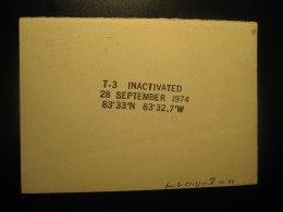 BARROW Alaska 1974 To Koln Germany Narl Fletchers Ice Island T-3 Inactivated Arctic Cover USA Pole Polar Arctique - Otros & Sin Clasificación