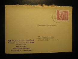 POCKAU To Hoyerswerda Cancel VEB POLAR Cover Slight Faults DDR GERMANY Arctic Antarctic Pole Polar - Altri & Non Classificati