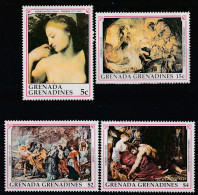 GRENADINES - N°1152/5 ** (1990) Oeuvres De P.P.Rubens - Grenade (1974-...)