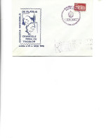 Romania  - Occasional Envelope 1976 Iasi - National Philatelic Exhibition "Red Ties With Tricolor"    - Scouting - Briefe U. Dokumente