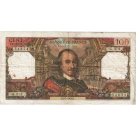 France, 100 Francs, Corneille, 1969, G.378, TB, Fayette:65.25, KM:154g - 100 F 1964-1979 ''Corneille''