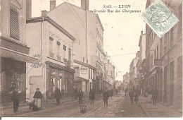 LYON 6e (69) Grande Rue Des Charpennes En 1908 (Belle Animation) - Lyon 6