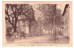 VABRE - Boulevard Du Ténier - L'Eglise (carte Animée) - Vabre