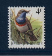 Belgique België, **, Yv 2321, Mi 2373x, SG 2848, Gorgebleue à Miroir, - Neufs