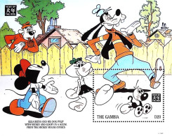 BLOC DISNEY GAMBIA N° BF 218 DE 1994 "DINGO ET SES AMIS" NEUF** - Disney