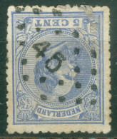 Pays-Bas   Yvert  19  Ob  B/TB     Obli  PS 45   - Used Stamps