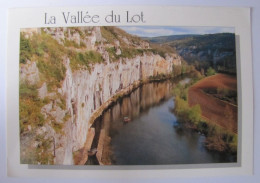 FRANCE - LOT - SAINT-CIRQ-LAPOPIE - Chemin De Halage Et Ecluse - Saint-Cirq-Lapopie