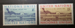 ONU NUEVA YORK 1969 Yv 188/9 MNH - UNO