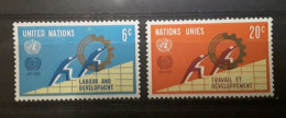 ONU NUEVA YORK 1969 Yv 193/4 MNH - UNO