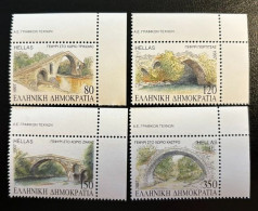 GREECE,1997, BRIDGES OF MACEDONIA, MNH - Unused Stamps