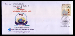 Catholic Health Association Of India 2013 Special Cover, Pictorial Cancellation - Médecine