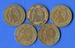 2  Cents  5  Pieces - 2 Centimes