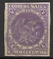 COLOMBIE   -   1876 .  Y&T N° 54 Oblitéré.  Condor - Colombie